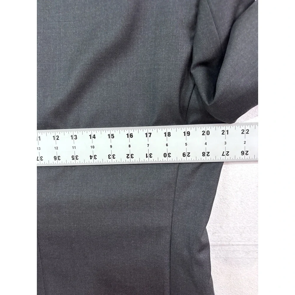 charcoal Suitsupply Napoli Int blazer jacket sport‎ suit coat perennial wool 40L